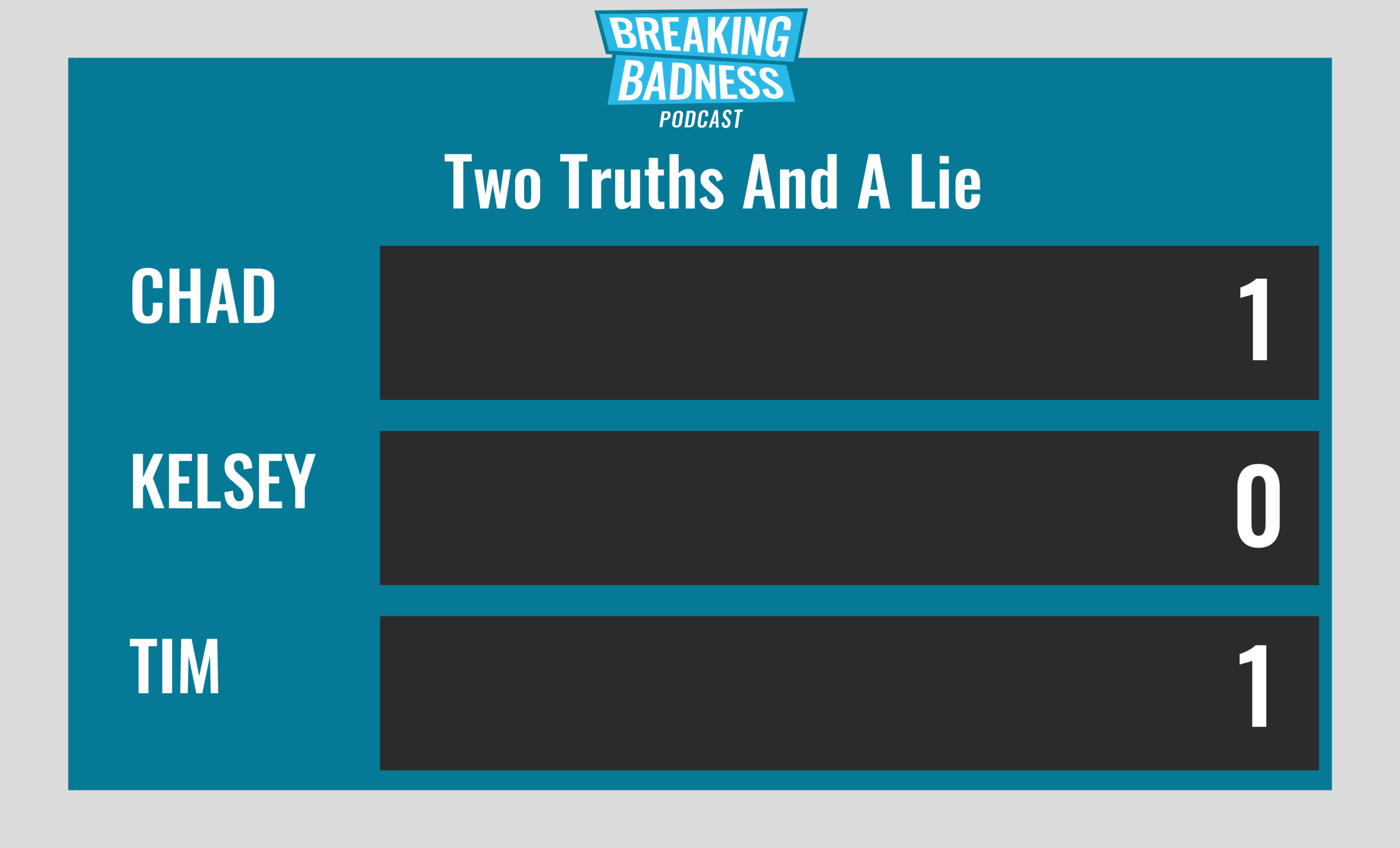破坏两个真相和一个谎言
